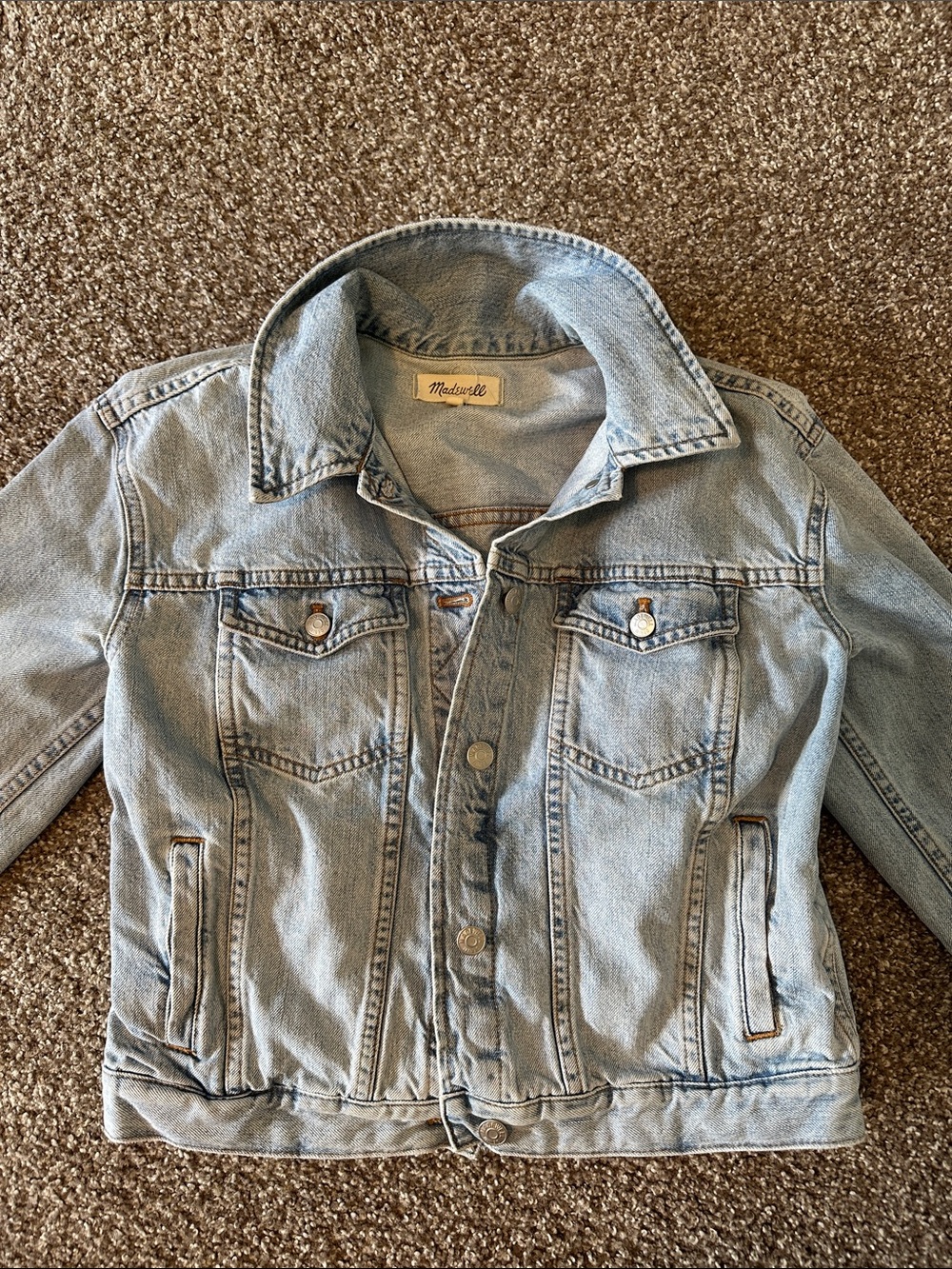 Madewell Light Blue Denim Jacket